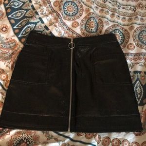 Topshop black skirt